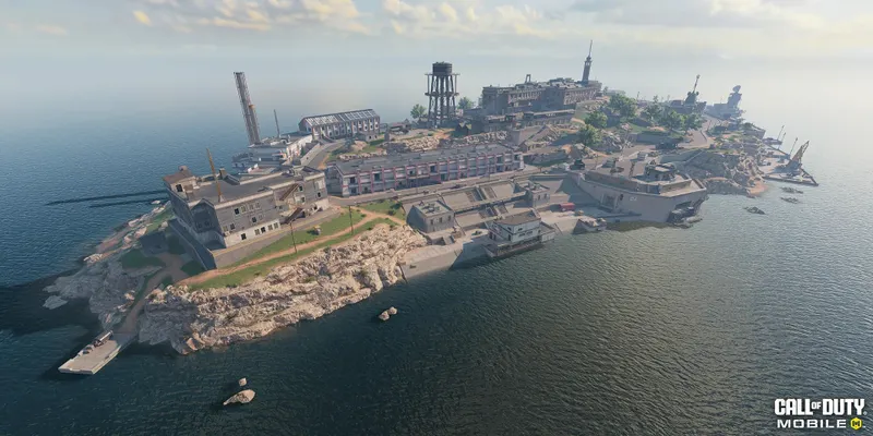 Edificios y coberturas de Rebirth Island en Call of Duty Mobile para una rotación de Battle Royale