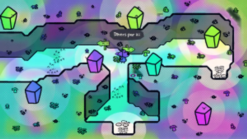 Chicory: a Colorful Tale - caverne