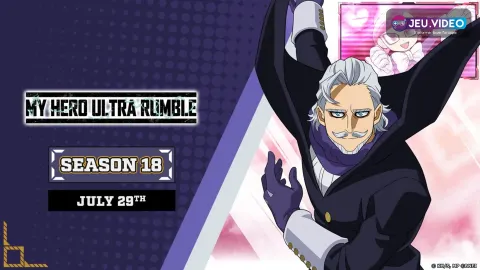 MY HERO ULTRA RUMBLE patch notes 1.17.0.0 et visuel officiel du battle royale