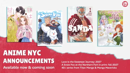 Love is the Sweetest Journey parmi les annonces manga d’Omoi