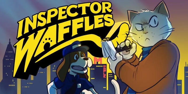 inspector waffles point and click retro