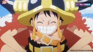 ONE PIECE Elbaph Arc : Luffy sourit dans le visuel officiel de l’arc