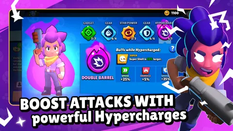 Test Brawl Stars : affrontement coloré entre combattants