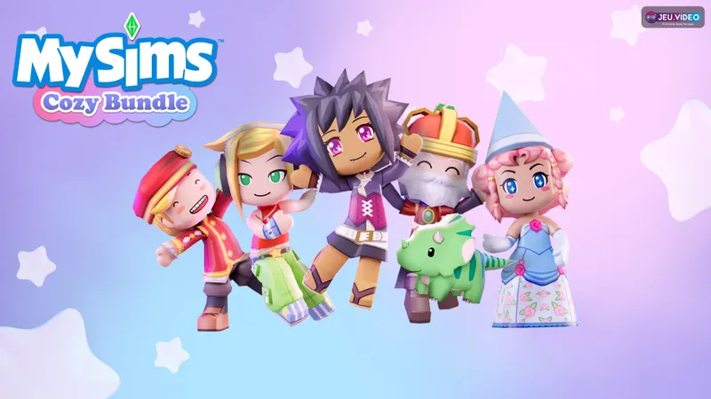 Visuel officiel de MySims Cozy Bundle présentant les deux aventures réunies dans la collection, point de départ pour vérifier son fonctionnement solo