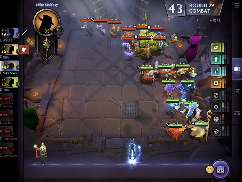 Dota underlords board