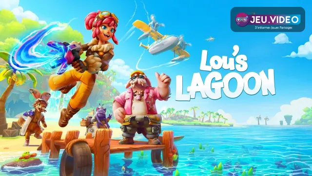 Illustration officielle de Lou’s Lagoon dans l’archipel tropical de Limbo