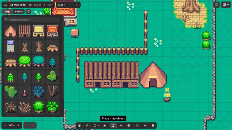 PS Maker présente des outils de création et de mise en scène 2D