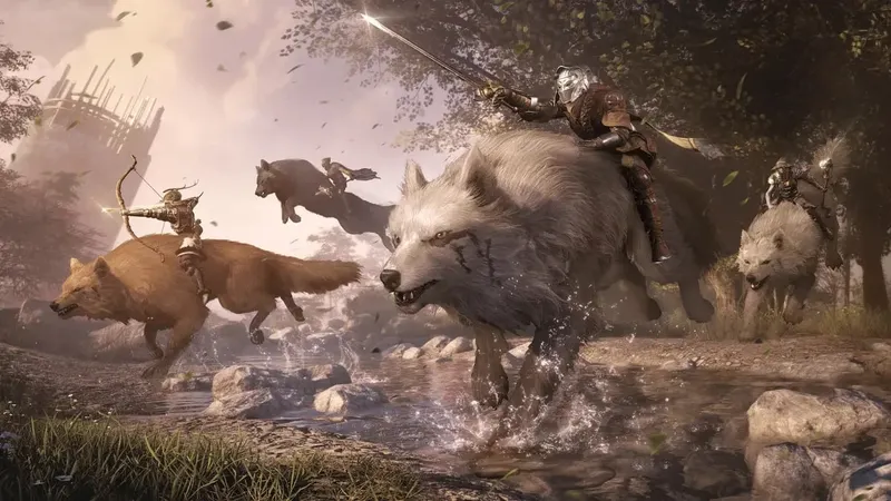 Soulframe montrant l’atmosphère de Warsongs dans Midrath