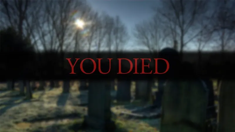 you died dark souls 3