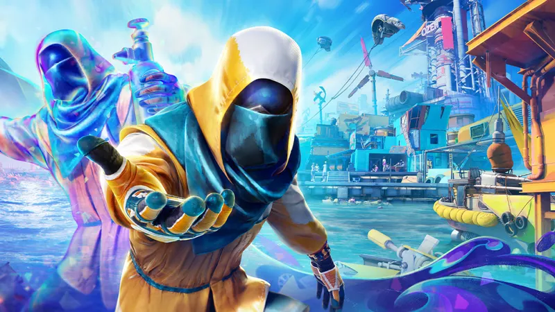 Tides of Tomorrow montre des Tidewalkers masqués dans un monde océanique coloré