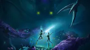 Subnautica 2 date de sortie avec deux plongeurs dans un océan alien
