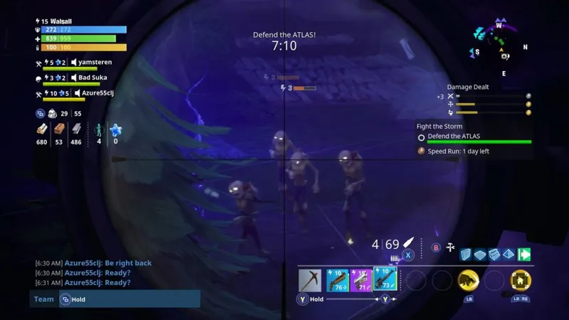 se défendre sniper fortnite