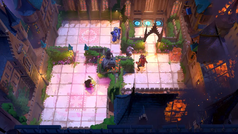 Capture officielle de Order of the Sinking Star montrant le contexte de gameplay