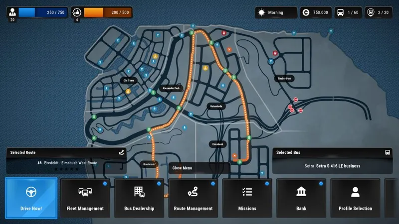 Bus Simulator City Ride 13 octobre 2022 Microids et Astragon Entertainment
