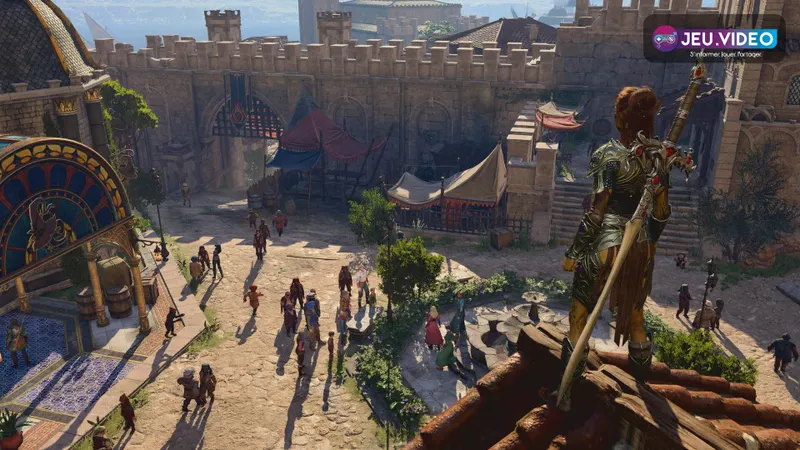 Bannière officielle de Baldur’s Gate 3 utilisée pour un guide de réglages PC, PS5 et Xbox