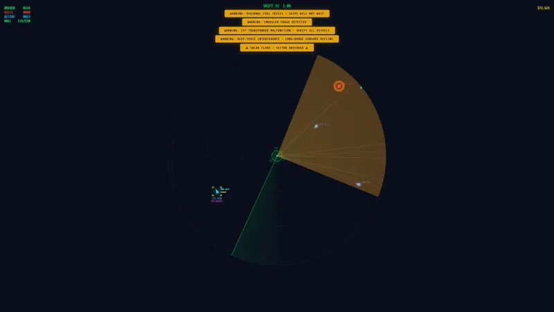 Capture officielle de Orbital Dispatch montrant le contexte de gameplay pour l'étape 3 du guide joueur