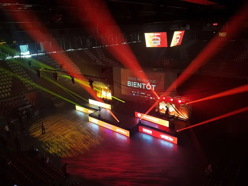 Scène du Rouen Gaming Festival
