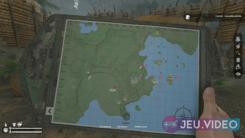 Green hell - troisième carte