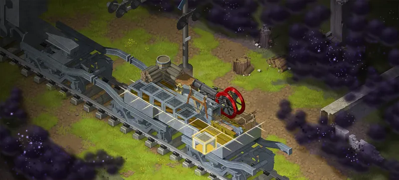 Interview du studio EODE - concept art du train