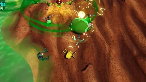 Squirterzz, visuel officiel Steam du jeu d’action