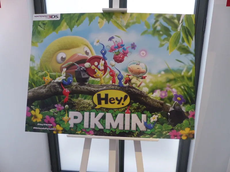 Nintendo paris 2017 pikmin