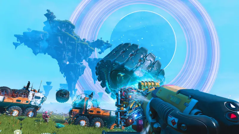 No Man's Sky avis : créature alien observée pendant l'exploration