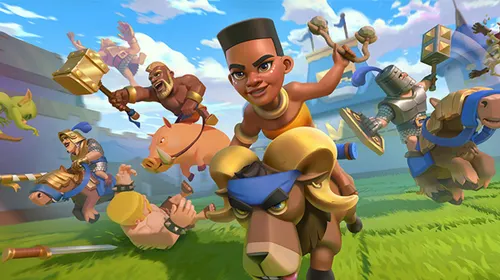 Merge Tactics saison 11 dans Clash Royale, visuel officiel de la nouvelle saison
