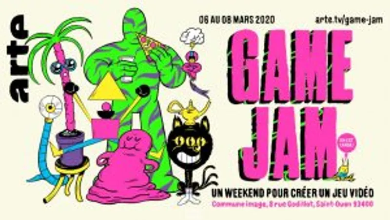 Arte - Game Jam - Banniere
