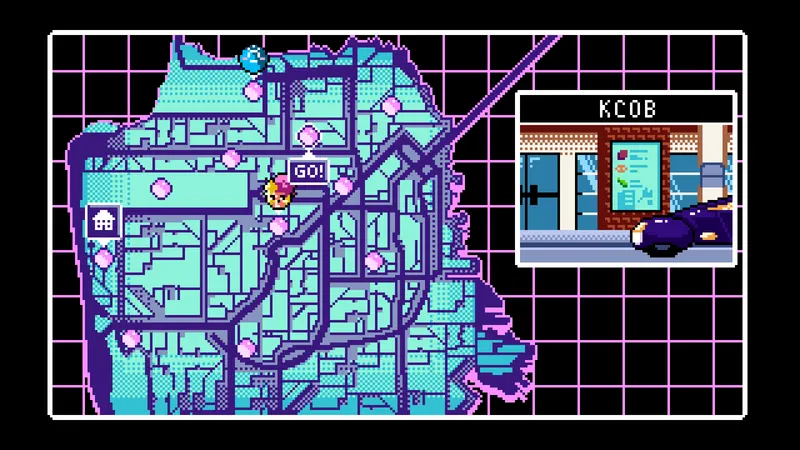 Du Cyberpunk en Visual Novel et pixel art
