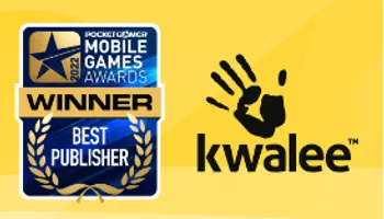récompense Kwalee mobile games award winner best publisher
