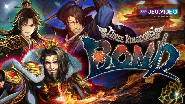 Sangokushi BOND montre ses généraux des Trois Royaumes dans une bataille tactique