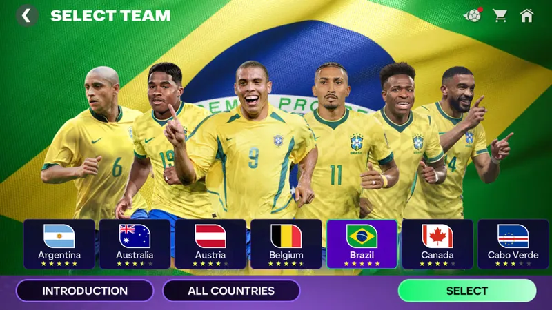 EA SPORTS FC Mobile présente ses sélections et ses équipes nationales