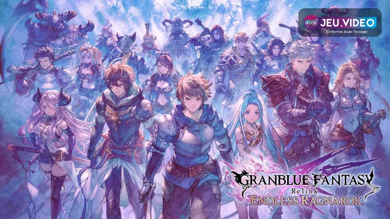 Granblue Fantasy : Relink - Endless Ragnarok : repere visuel officiel pour les informations joueur ci-dessus.
