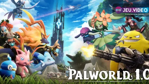 Visuel officiel de Palworld 1.0