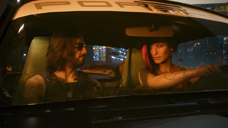 Capture officielle de Cyberpunk 2077 montrant le contexte de gameplay pour l'étape 1 du guide joueur
