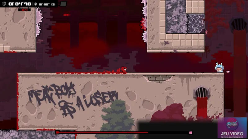 Test Super Meat Boy Forever - jeu