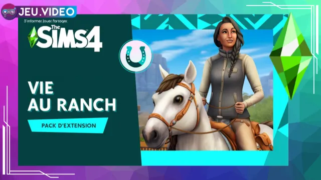 Les chevaux arrivent dans Les Sims 4 avec l'extension Vie au Ranch !