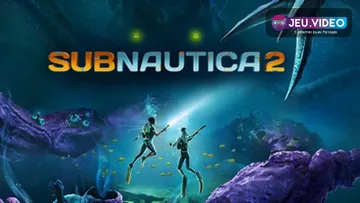Visuel officiel de Subnautica 2 montrant un environnement sous-marin alien et un habitat servant de point de retour.