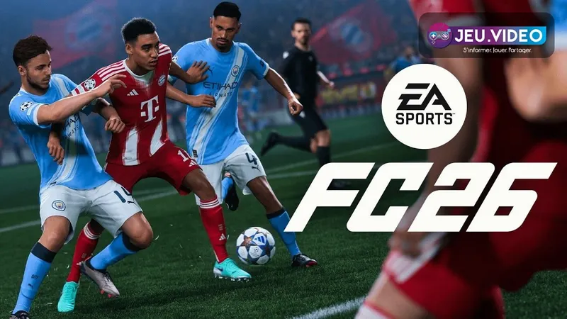 Deux joueurs de Manchester City pressent un attaquant du Bayern dans EA Sports FC 26 Ultimate Team