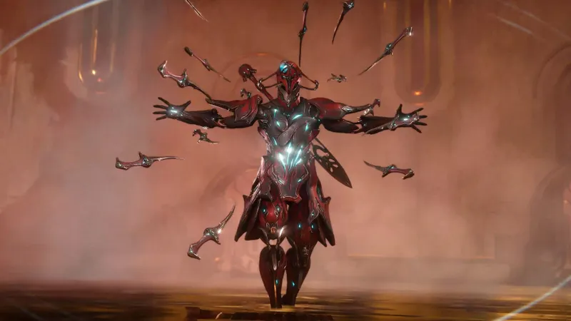 Kullervo dans une image officielle de Warframe liée à The Seven Crimes of Kullervo dans Duviri
