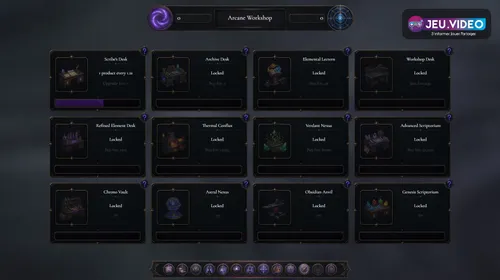 Bannière officielle Steam de The Infinite Grimoire