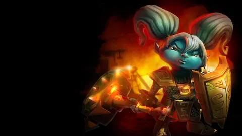 League of Legends voix d’équipe avec des champions en combat
