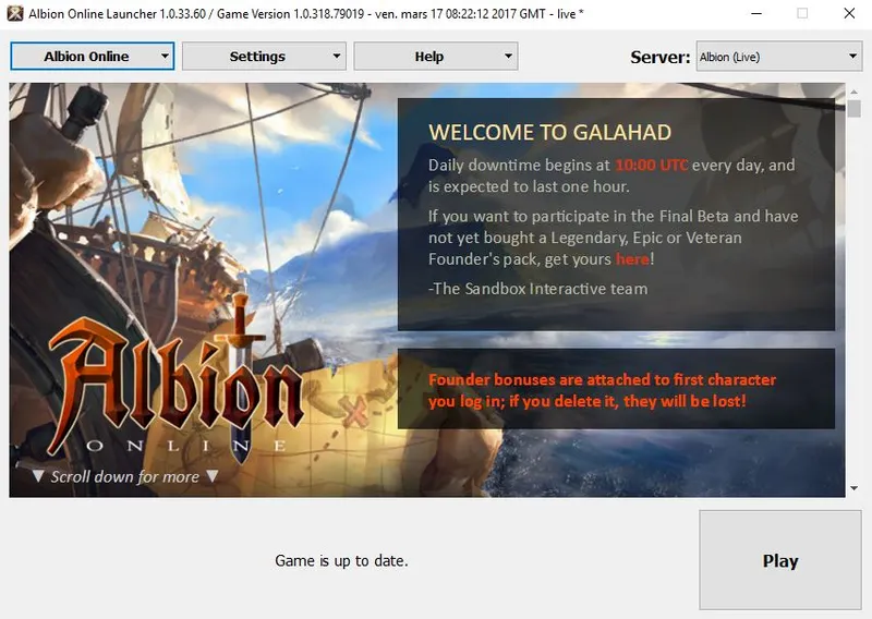 albion online launcher