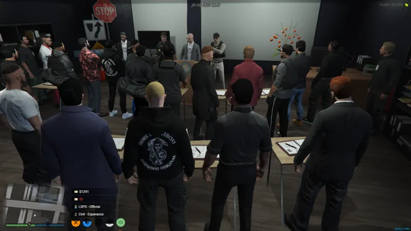 La vie de policier en RP
