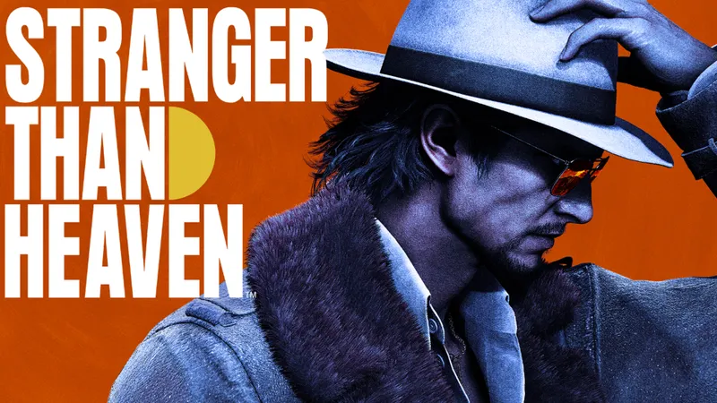 Stranger Than Heaven trailer montrant Makoto Daito sur le key art officiel