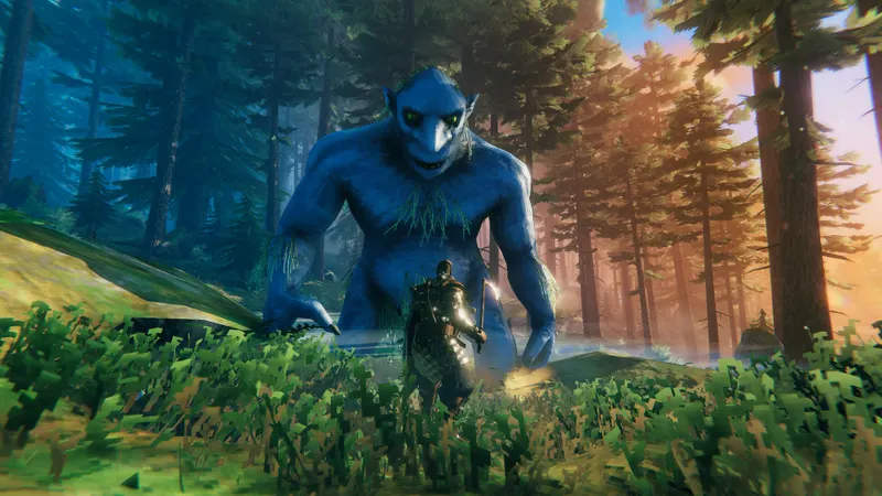 Capture officielle de Valheim montrant le contexte de gameplay pour l'étape 2 du guide joueur