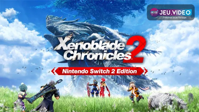 Xenoblade Chronicles 2 sur Switch 2, avec Rex et Pyra dans Alrest