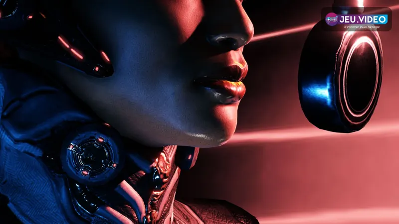Tenno de Warframe pendant une étape de progression et de fabrication d équipement