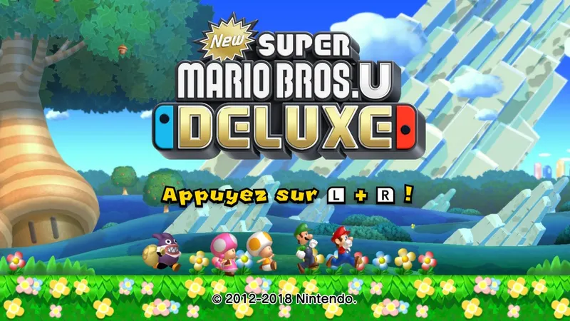 New Super Mario Bros.U Deluxe - les différences de la version Switch 2