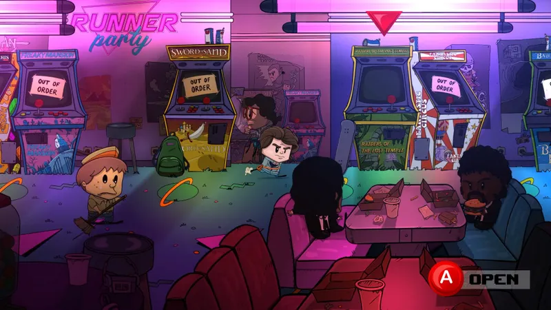 Les cartes dans Runner Party